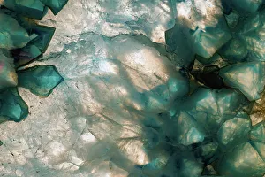 Ancient Collection: Sliced rock crystals of a geode Date: 08-04-2019