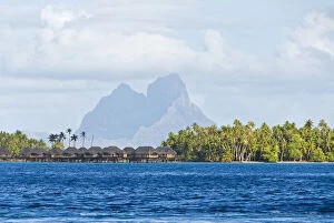 Society Islands, French Polynesia. View