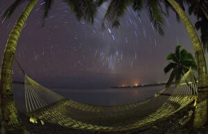 South Pacific, Cook Islands, Aitutaki. Stars