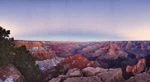 Images Dated 9th January 2013: South rim of the Grand Canyon in Grand Canyon National Park