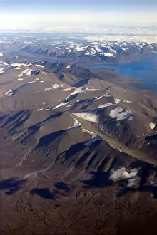 South Spitzberg, Svalbard, Norway - aerial