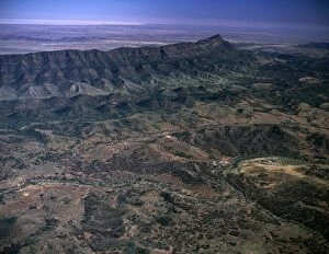 Images Dated 12th January 2009: Southern Flinders Ranges Aerial South Australia JPF41777