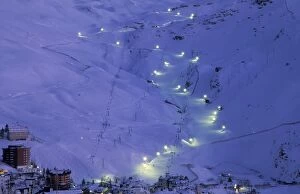SPAIN - Andalusia, skiing resort Solynieve in the
