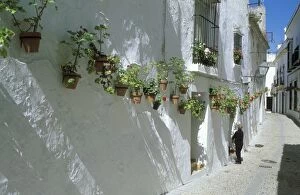 Spain - Many of the brilliant-white alleyways of