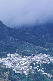 Spain - The White Village of Grazalema in the