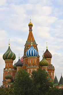 St. Basils Cathedral in Red Square, Moscow