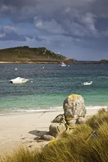 Coasts Prints: St Martin's - view towards Tean - Isles of Scilly