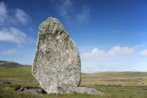 Images Dated 25th June 2012: Standing Stone at Burragarth