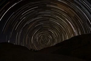 Abstract Collection: Startrails near the Brandberg Mountain - Damaraland - Namibia - Africa