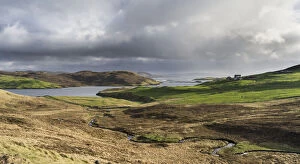 Storm over Northmavine, Shetland islands