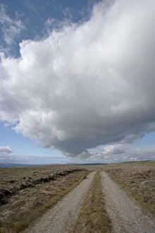 Stormy Sky - over moorland track