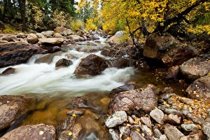 Clear Gallery: Stream cascading down the Rocky Mountains