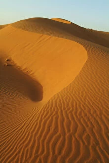 Sudan, North (Nubia), dunes in the desert