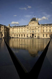 Sully Wing of Musee du Louvre. Paris. France