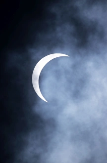 Halloween Collection: Sun Eclipse - shadow of moon covering the sun