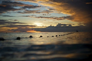 Images Dated 26th December 2008: Sunset over the Andaman sea - Phuket Surin beach - Thailand