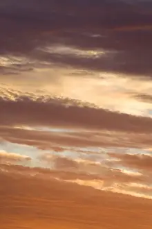 Sunset Clouds Norfolk UK