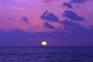 Cyprus Gallery: Sunset over the Mediterranean Sea