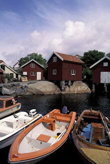 Sweden, Hohusland region, Tjorn. Fishing