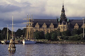 Images Dated 31st August 2011: Sweden, Stockholm. Stockholm waterfront