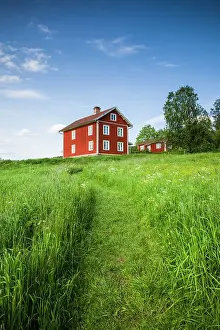 House Prints: Sweden, Varmland, Marbacka, estate of first female writer to win the Noble Prize of Literature