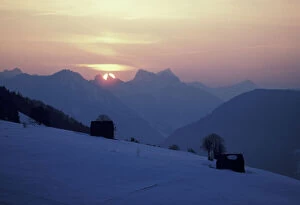 Images Dated 26th January 2011: Switzerland, Toggenburg Alps