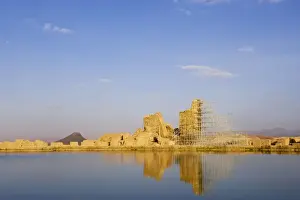 Iran Prints: Takht-e Soleiman. Ruins of Takht-e Soleiman