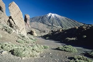 Images Dated 18th February 2005: Tenerife Mount Teide & Los Roques Volcano