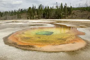 Energy Prints: Thermal Pool - Old Faithful area - Yellowstone NP - USA