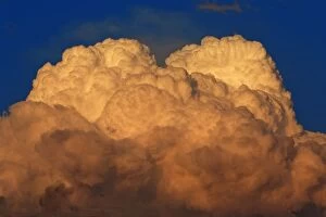 Images Dated 14th July 2007: Thunder Clouds - forming in evening light, Lower Saxony, Germany