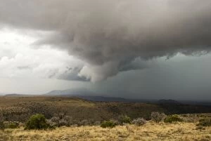Images Dated 1st October 2007: Thunderstorm breaking over Mountain Zebra National Park, Eastern Cape, South Africa