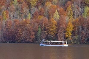 Images Dated 28th October 2015: Touristenboat at K'nigssee / Kings Lake Berchtesgaden
