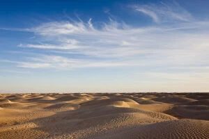 Images Dated 26th January 2011: Tunisia, Sahara Desert, Douz, Great Dune