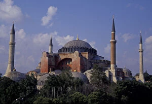 Images Dated 26th January 2011: Turkey, Istanbul. Hagia Sophia