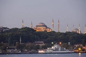 Turkey, Istanbul. Istanbul city skyline