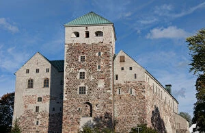 Turku, Finland, ancient Turun Linna Castle