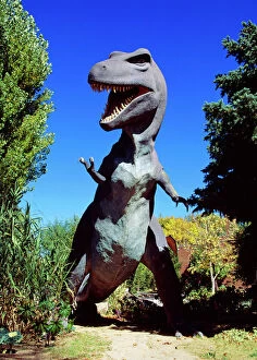Extinct Collection: Tyrannosaurus Rex Dinosaur - Dinosaur Gardens, Vernal, Utah, USA