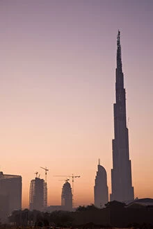 Arab Gallery: UAE, Dubai. Burj Dubai Hotel and surrounding