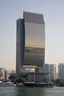 UAE, Dubai, Dubai Creek. National Bank of