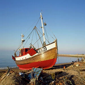 Fishing Collection: UK - fishing Boat Dungeness, Kent, UK