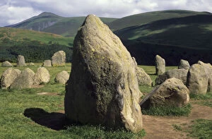 Images Dated 24th April 2009: United Kingdom, Cumbria, Castlerigg Stone