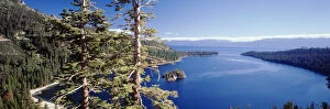 USA, California, View of Lake Tahoe