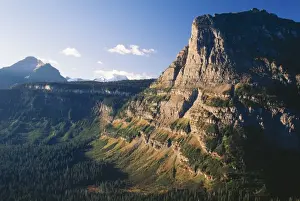 USA - early morning Heavy Runner Mountain, Glacier National Park