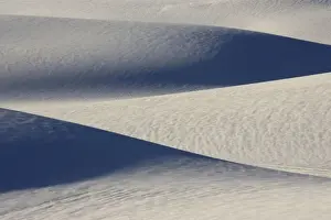Dune Prints: USA - The glistening dunes of White Sands in the Tularosa Basin are not sand
