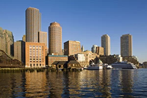 USA, Massachusetts, Boston. Rowes Wharf