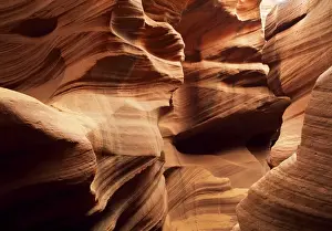 USA - sandstone formation Slot Canyon, Arizona, USA AW02844