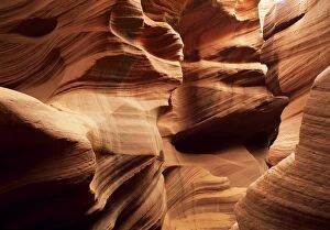 Images Dated 1st October 2007: USA - sandstone formation Slot Canyon, Arizona, USA AW02844