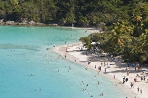 Images Dated 20th August 2012: USA, USVI, St John. Tropical winter getaway