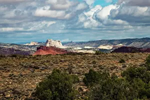 Monument Prints: USA, Utah. Big Water. White Ghost Hoodoo Date: 06-10-2021