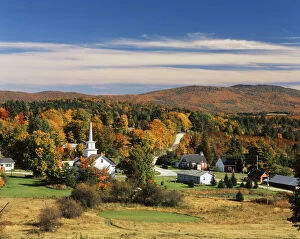 USA, Vermont, Northeast Kingdom, View of